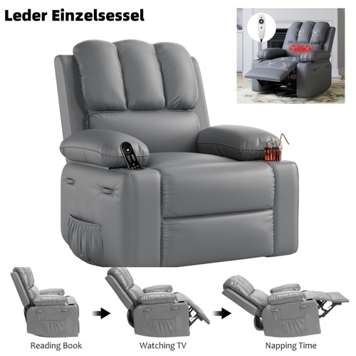 Relaxsessel verstellbare leder - verstellbare,