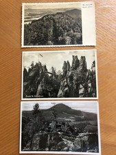 3 alte Ansichtskarten 1930er Jahre Zittauer Gebirge, Jonsdorf