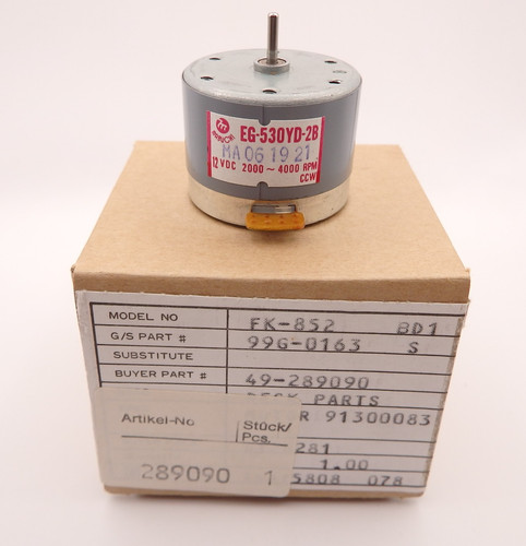 Dual 289090 motor mabuchi - 289090,