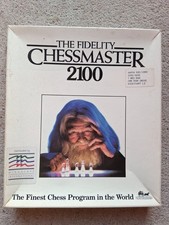 The fidelity Chessmaster 2100 Commodore Amiga Schach Spiel
