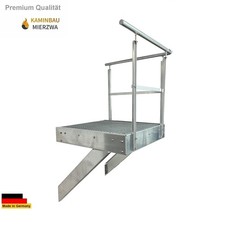 Wangen- Stahltreppen Podest