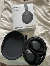 SONY Kopfhörer WH-1000XM3 Bluetooth NFC Noise Cancelling Headset schwarz OVP