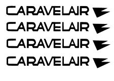 Caravelair 4x Aufkleber