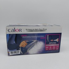 Calor Ultragliss Anti-Calc Plus Dampfbügeleisen 2800W, 250g Dampfstoß, Blau