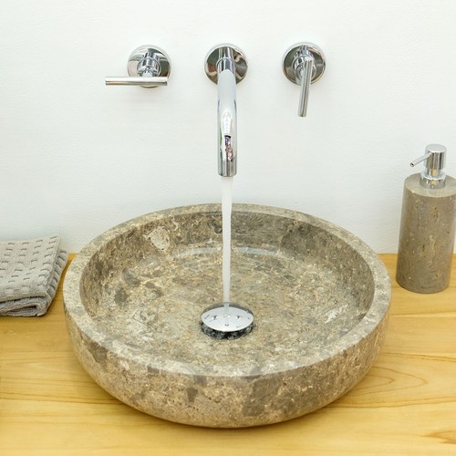 Marmor waschbecken milo - marmor-waschbecken,