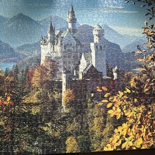 Vintage Puzzle „Schloss Neuschwanstein“ Schmid 1500 Teile vollständig gebraucht 