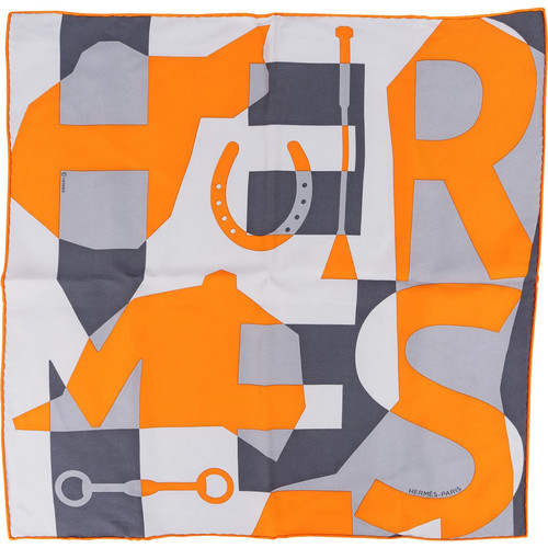 Hermès biais silk 40 - hermès, h