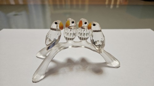 Swarovski figuren lovebirds - swarovski,