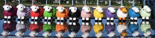 Schafe wollschafe deko figur - schafe,