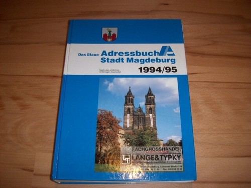 Adressbuch stadt magdeburg - stadt,