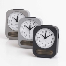 UTS Funkwecker Solar DCF mit Beleuchtung & Snooze – Uhrenmanufaktur Schwarzwald