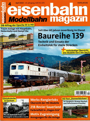 Eisenbahn modellbahn magazin - eisenbahn,