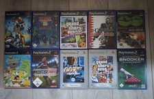 PlayStation 2 Spielesammlung GTA Tetris Whirl Tour PES 2009 James Bond Uvm