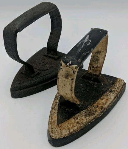 Schwere vintage gusseisen - x2,