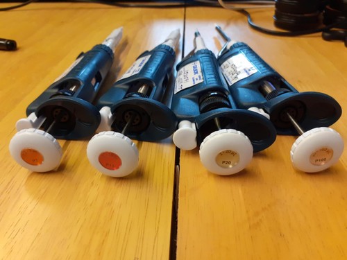 Gilson pipetman pippeten set - gilson,