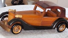 Holz -Auto, Oldtimer