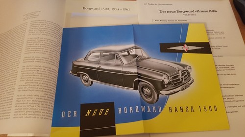 Borgward 1500 1954 - -, 1954-1961