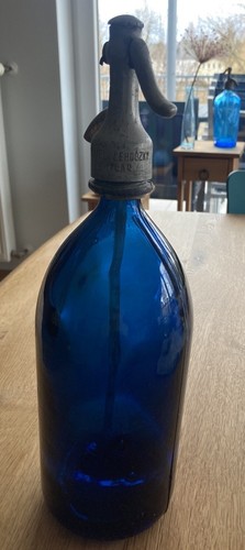 Vintage soda siphon flasche