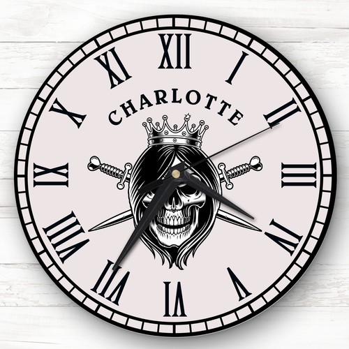 Personalisierte uhr mit - personalisierte,