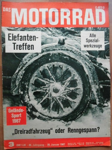 Das motorrad 1 - 3, 1967