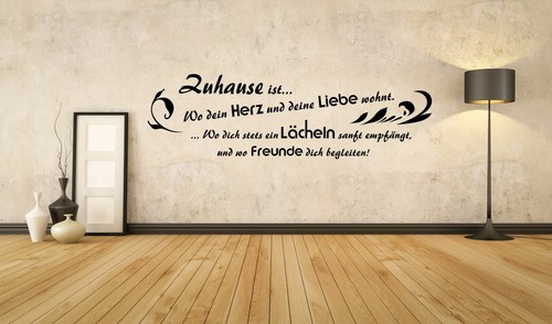 Zuhause ist liebe herz - zuhause,