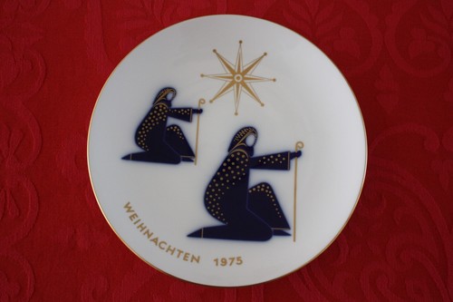 Kpm berlin weihnachtsteller - kpm,