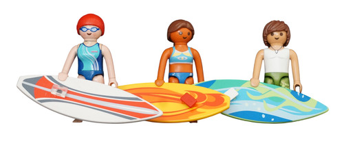 Playmobil figur frau strand - frau,