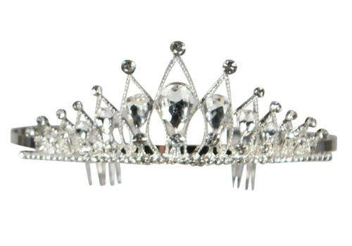 Diadem metall krone - metall,