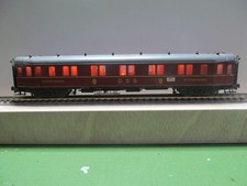 Personenwagen Roco HO Hecht beleuchtet Schlafwagen Puffer gebrochen