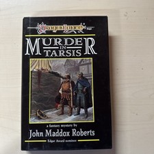 MURDER IN TARSIS By John Maddox Roberts  Hardcover 1st Printing 1996 NICE