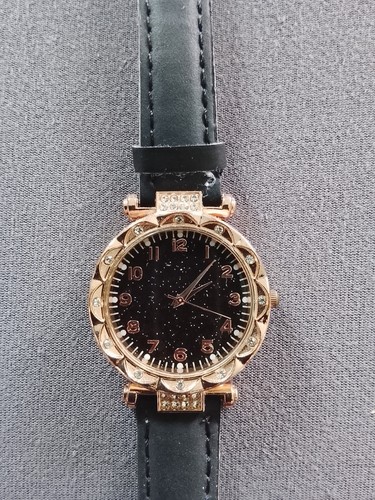 Damenuhr armbanduhr schwarz - damenuhr,
