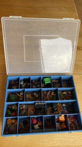 Playmobil kleinteile mit - playmobil, box