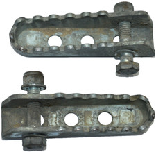 DERBI SENDA 125 FUßRASTEN FUßSTÜTZEN FUßABLAGE HINTEN BEIFAHRER RECHTS LINKS