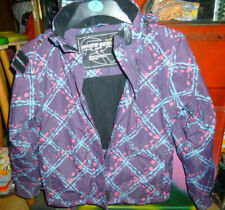 White Series Größ S KINDER KAPUZEN PARKA JACKE MANTEL WINTER SPORT SKI SNOWBOARD