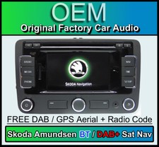Skoda Amundsen Sat Nav stereo