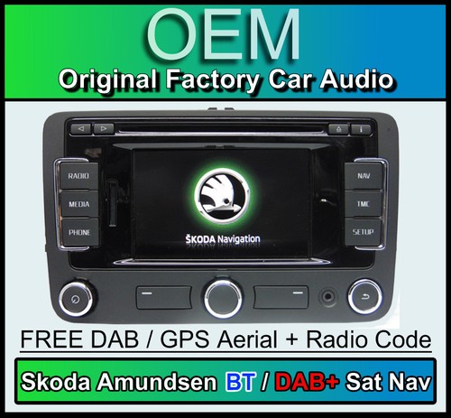 Skoda amundsen navi - navi, stereo