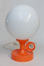 Vintage Nacht Tischlampe orange  Panton Ära Space age 70er alt R. Essig Design ?