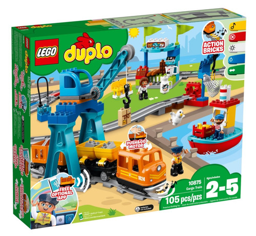 Lego duplo 10875 - duplo, güterzug