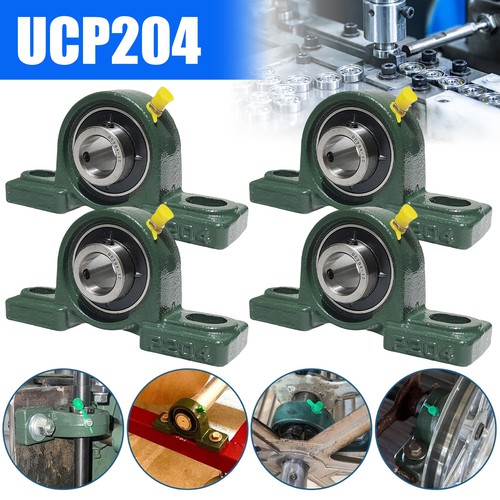 Ucp204 stehlager 20mm - 4x,