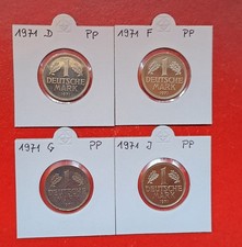 1 DM 1971 D-F-G-J kompletter