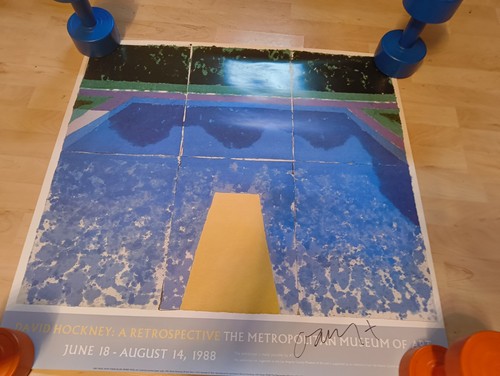 David hockney retrospective - a,