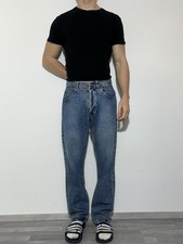 Vintage Blue System Jeanshose