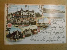 Litho Klein Zschachwitz Fähre