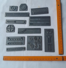 Alte Druckplatten Stabil Baukasten DDR aus DDR-Zeiten