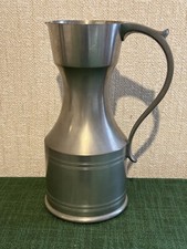 Zinn Karaffe Krug mit Punze von KMD Thiel Royal Holland Pewter