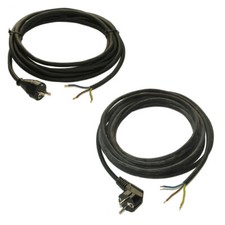 Anschlussleitung Anschlußkabel mit Schuko-Stecker H05RR-F Gummikabel f. Maschine