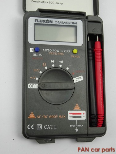 Mini multimeter fluxon dmm921m - fluxon,