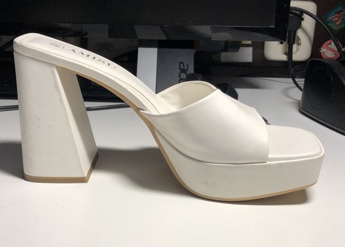 Amisu high heel slipper clog - heel,