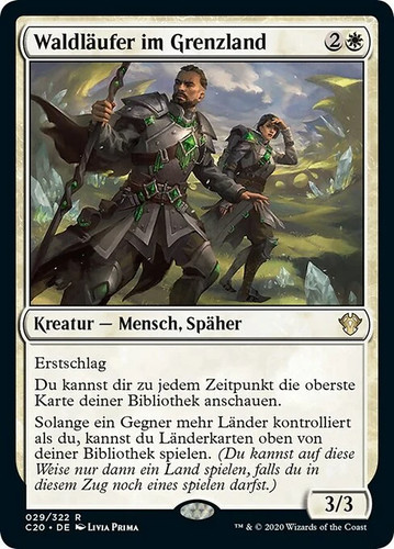 Magic mtg waldläufer - waldläufer, im