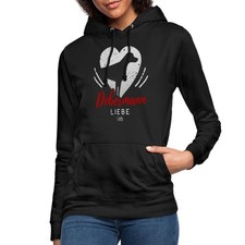 Dobermann Liebe Hundeliebe Frauen Hoodie